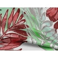 thumbnail image 5 of oneOone Tissu en Rayonne Rouge Feuilles Matériel de Robe Tissu Imprimé Tissu au Mètre 56 Pouces de Large-Xc, 5 of 5