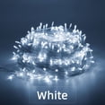 thumbnail image 3 of Guirnalda de luces LED navideñas para exteriores, 100 m, 10 m, 5 m, para decoración de Navidad, luces de hadas, luces navideñas, iluminación para árbol, 3 of 5