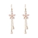 thumbnail image 2 of Pendientes para mujer, regalos para mujer, pendientes largos con borlas y diamantes florales a la moda para mujer, pendientes para mujer, 2 of 5