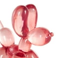 thumbnail image 4 of 5" x 10" Pink Resin Tinted Ballon Dog Sculpture, by DecMode, 4 of 9