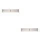 thumbnail image 1 of Tablero de partición de almacenamiento Wosthever negro brillante 2Conjunto, 1 of 6