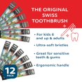thumbnail image 3 of Cepillo de dientes TELLO 4480 ultrasuave, cabezal pequeño, paquete de 12, 3 of 5