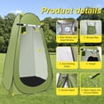 thumbnail image 6 of Portable Camping Privacy Tent, Outdoor Shower Tent Kit with 5 Gallon Shower Bag-(Nozzle Upgraded), 6 of 9