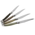 thumbnail image 4 of French Home Laguiole Steak Knives - Neutral Tones - 4-Piece, 4 of 6