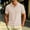 Khaki, variant on Mens Polo Shirts Short Sleeve Knit Polo Casaul Collared Polo Shirts Wrinkle-Free Golf Polo