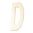 thumbnail image 1 of Under 10 Desktop Ornament Unfinished Wood Letters 14 Inch Blank Wooden Letters Wood Letter for Decoration, 1 of 3