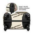 thumbnail image 2 of Honeii Combine harvester working with tractor Elastic Luggage Cover, featuring double-sided printing, is the ideal companion for travel, business trips, and daily use(not included suitcase )-X-Large, 2 of 7