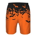 thumbnail image 3 of Salouo Halloween With Black Bats Pattern Swim Trunks for Men,Men's Hawaiian Bathing Suit Swimsuits Quick Dry Swimming Board Shorts Beach Shorts with Pockets-Small, 3 of 6