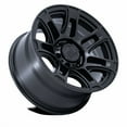 thumbnail image 2 of 17x8 Pro Comp PA204 Roughneck Matte Black Wheel 6x5.5 (20mm), 2 of 3