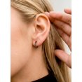 thumbnail image 3 of ChicSilver Black Huggie Hoop Earrings for Women, 12MM Small Hoop Earrings, Lightweight Cartilage Earrings, Hinged Sleeper Hoops, Minimalist Everyday Jewelry, 3 of 8