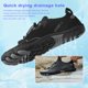 thumbnail image 4 of Zapatos de Agua Ergonómicos Vadeo Secado Rápido para Playa al Aire Libre (39) Negro, 4 of 8