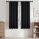 thumbnail image 1 of Blackout Cortinas, Cortinas Blackout 42x63in Juego de 2 Paneles, Cortinas Blackout con Bolsillo para Barra para Recámara y Sala de Estar, Cortinas de Ventana con Aislamiento Térmico y Reducción de Ru, 1 of 7