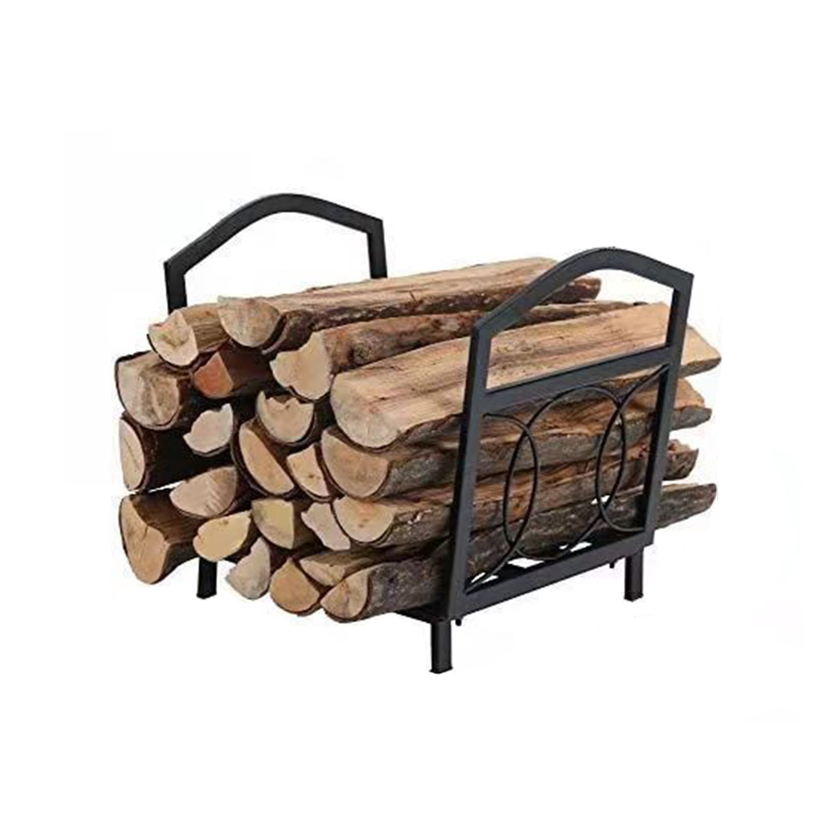 Firewood Rack Fireplace Wood Holder For Outdoor Indoor Storage Log