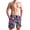 Tropical Coral and Fish, variant on Dailycode Men's Quick Dry Swim Trunks Beach Shorts Casual Summer Board Shorts with Pockets, Gaming Joysticks and Button