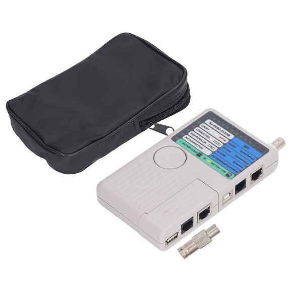 4 in 1 Remote Cable Tester Quick Response Detachable Module Network Telephone BNC USB RJ11 RJ45 Coax