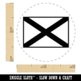 thumbnail image 2 of Alabama Flag Rubber Stamp for Scrapbooking Crafting Stamping - Mini 1/2 Inch, 2 of 7