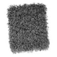 thumbnail image 6 of Sharprepublic Curly Fabric 16.9x14.9 inch Faux Fur Cloth for DIY Crafts Blanket Upholstery Dark Gray, 6 of 8