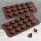 thumbnail image 4 of 15 Cavity Chocolate Mold Heart Shape Silicone Mold Valentine's Day Heart Chocolate Mold Gummy Candy Mold, 4 of 4