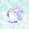 thumbnail image 4 of Inktastic Lil Sis Unicorn Little Sister Girls Baby Bodysuit, 4 of 5