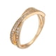 thumbnail image 1 of 1pc Stylish Stainless Steel Cross Zircon Ring for Women - Perfect Gift for Birthdays, Anniversaries, and Special Occasions, 1 of 4