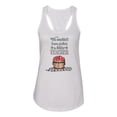 thumbnail image 2 of Wild Bobby, We CouldnÃ¢â‚¬â„¢t Have Picked a Better Teacher Apple Basket Pop Culture Ladies Racerback Tank Top, White, Large, 2 of 3