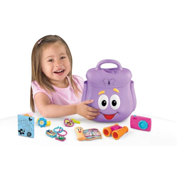 Dora The Explorer Nickelodeon Dora The Explorer Dora S Adventure Backpack Walmart Com Walmart Com