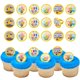 thumbnail image 1 of DecoPac Despicable Me&trade; - Anillos para magdalenas, 24 decoraciones para magdalenas de Minions, 6 dise&ntilde;os de Minion en anillos amarillos, paquete de 24, 1 of 11