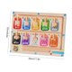 thumbnail image 3 of Tablero a juego de colores, juguete educativo Montessori, laberinto de números, juguetes para niños, 3 of 7