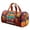 I, variant on Retro Bus Embroidered Canvas Travel Bag, Large Capacity Quilted Duffel handbags for Unisex Gym, Sports, and Short-Term Travel