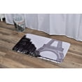 thumbnail image 2 of Parisienne Collection Printed Microfiber Mat Bath Rug 29.5 esL x 17"W, 2 of 5
