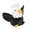 C, variant on Bald Eagle Figurines Set, Mini Patriotic Resin Statue Decor for Desk & Home, Navy Sailor, Graduate, & Uncle Sam Eagle Collection, Military Graduation Gifts, Party Cake Toppers, 10-Piece Set