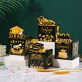 thumbnail image 4 of 12 Pack Graduation Party Favors Boxes Class Of 2026 Congrats Grad Candy Goodie Boxes Gold Black Congratulate Graduation For Grad Party Decorations, 4 of 8