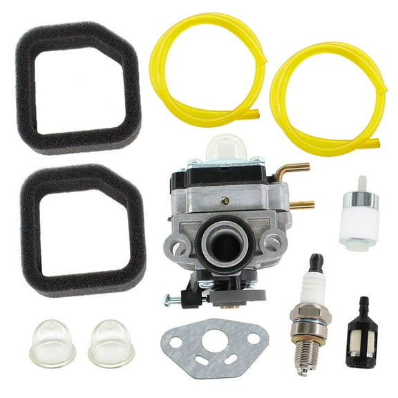 753-06258A Carburetor for RY252CS RY253SS RY251PH RY254BC 2 Cycle 25cc Gas String Trimmer Edger Engine  Air Filter