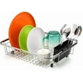 Expandable Dish Drying Rack Over The Sink Dish Drainer Kitchen Sink ...