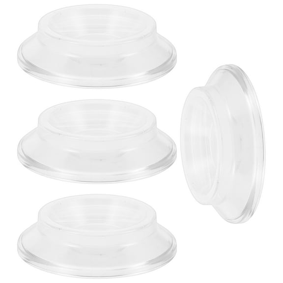 4PCS Piano Caster Cups Hardwood Floor Protectors Furniture Leg Floor Protectors Non Slip Piano Caster Cups for Upright Piano