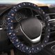 thumbnail image 5 of Fotbe Autumn Leaves With Blue Funda para Volante Universal de 15 pulgadas, Accesorios para Auto para Hombre y Mujer, Protector de Volante Cómodo para SUV y Sedán, 5 of 6