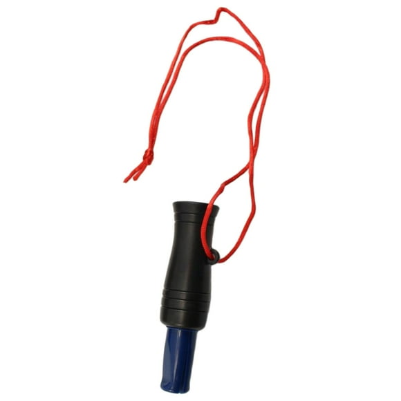 Whistle Decoy Duck Call Gooses Ducks Hunting Outdoor, Lightweight & Durable Black
