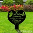 thumbnail image 2 of Craftnamesign Custom Mom Heart Memorial Stake, Mom Loss Grave Marker, Mom Memorial Sign, 2 of 4