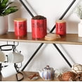 thumbnail image 3 of Set de botes DII Retro Collection Ceramics Red, 3 piezas, 3 of 9