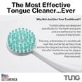 thumbnail image 6 of Peak Essentials - Tung Brush & Gel Kit - Tongue Cleaner for Adults - Tongue Scraper to Fight Bad Breath and Halitosis - Mouth Odor Eliminator - Fresh Mint, 6 of 8