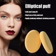 thumbnail image 2 of Oval Powder Puff Beauty Egg Soft Large Makeup Powder Puff Sponge Beauty Sponge & Puff Blender, 2 of 3