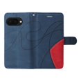 thumbnail image 4 of GANGXUN Flip Case for Google Pixel 9A – Leather Wallet Cover with Card Slots, Kickstand & Color Stitching Protective Folio, 4 of 6