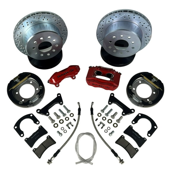 Baer Brakes 4262773B 11" SS4 Rear Brake Kit, Black, SDZ