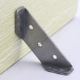 thumbnail image 3 of 10 Stainless Steel Support Plates, Metal Brackets for Furniture Fixing and Repair, Silver, 3 of 4