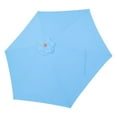thumbnail image 1 of Yescom 9 Ft Patio Umbrella Replacement Canopy Market Table Top Outdoor Sunshade Cover, 1 of 11