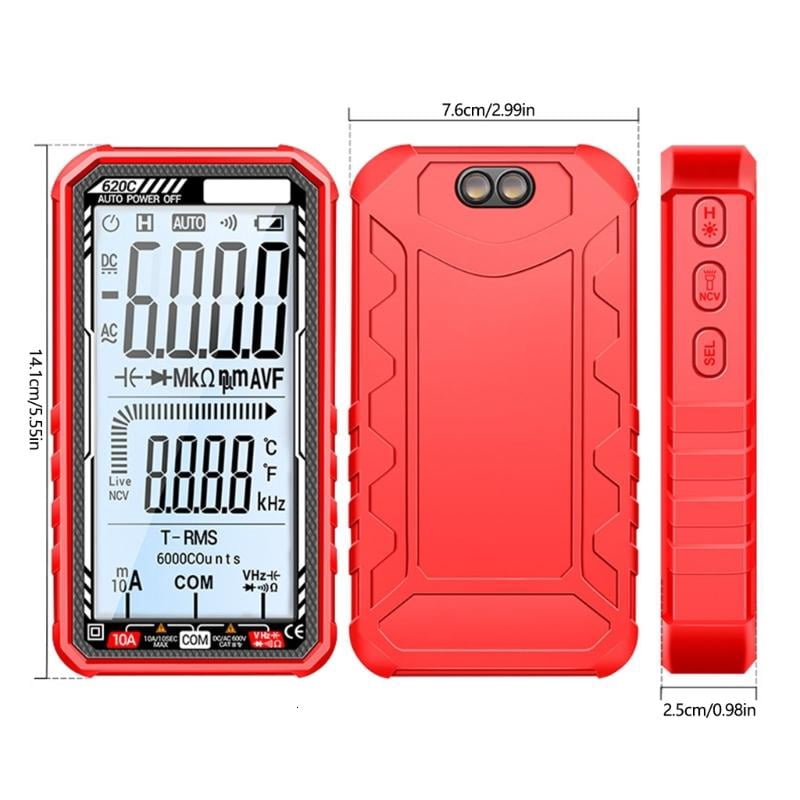 CEORPER Multifunction Digital Multimeter Auto Detection For Reliable Electronic Work