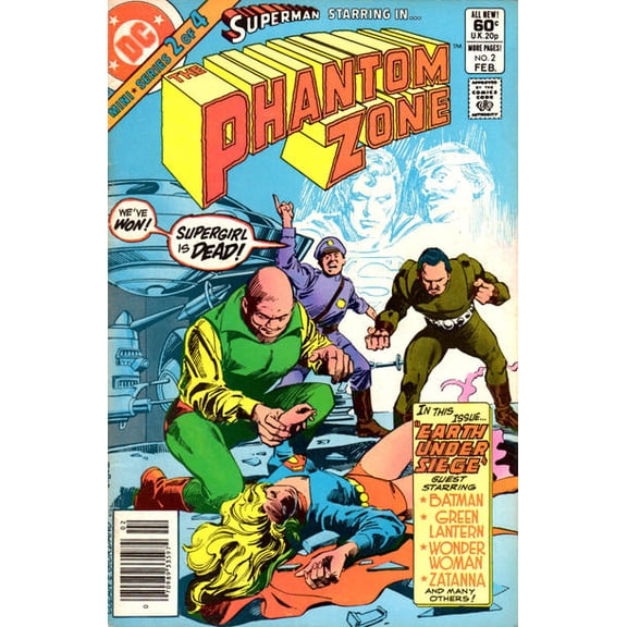 Phantom Zone, The #2 (Newsstand) VF ; DC Comic Book
