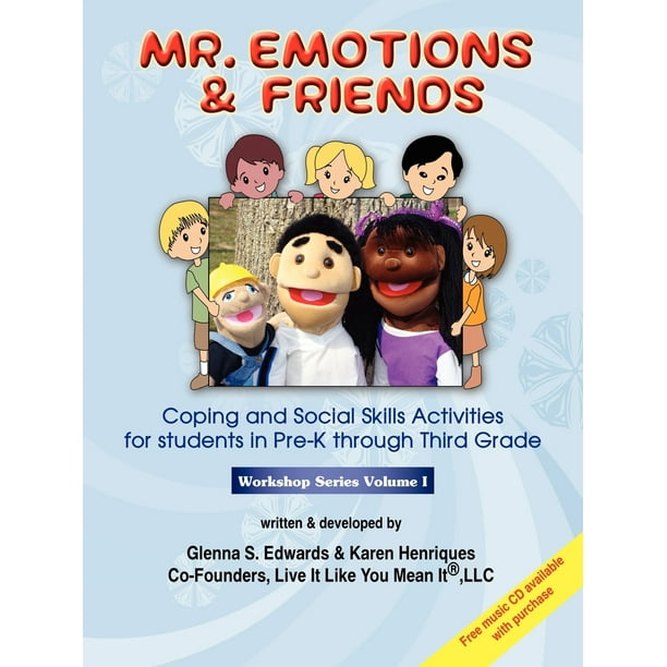 Mr Emotions Friends Coping And Social Skills Activities For Students In Grades Pre K Through Third Grade Paperback Walmart Com Walmart Com