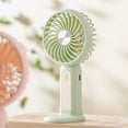 thumbnail image 3 of Weloille Desk Table Fan 1 Piece, Quiet Operation Small Personal Fan, Adjustable Speed Portable Cooling Fan, Lightweight Mini Fan for Home Office Bedroom Desktop Use, 3 of 8