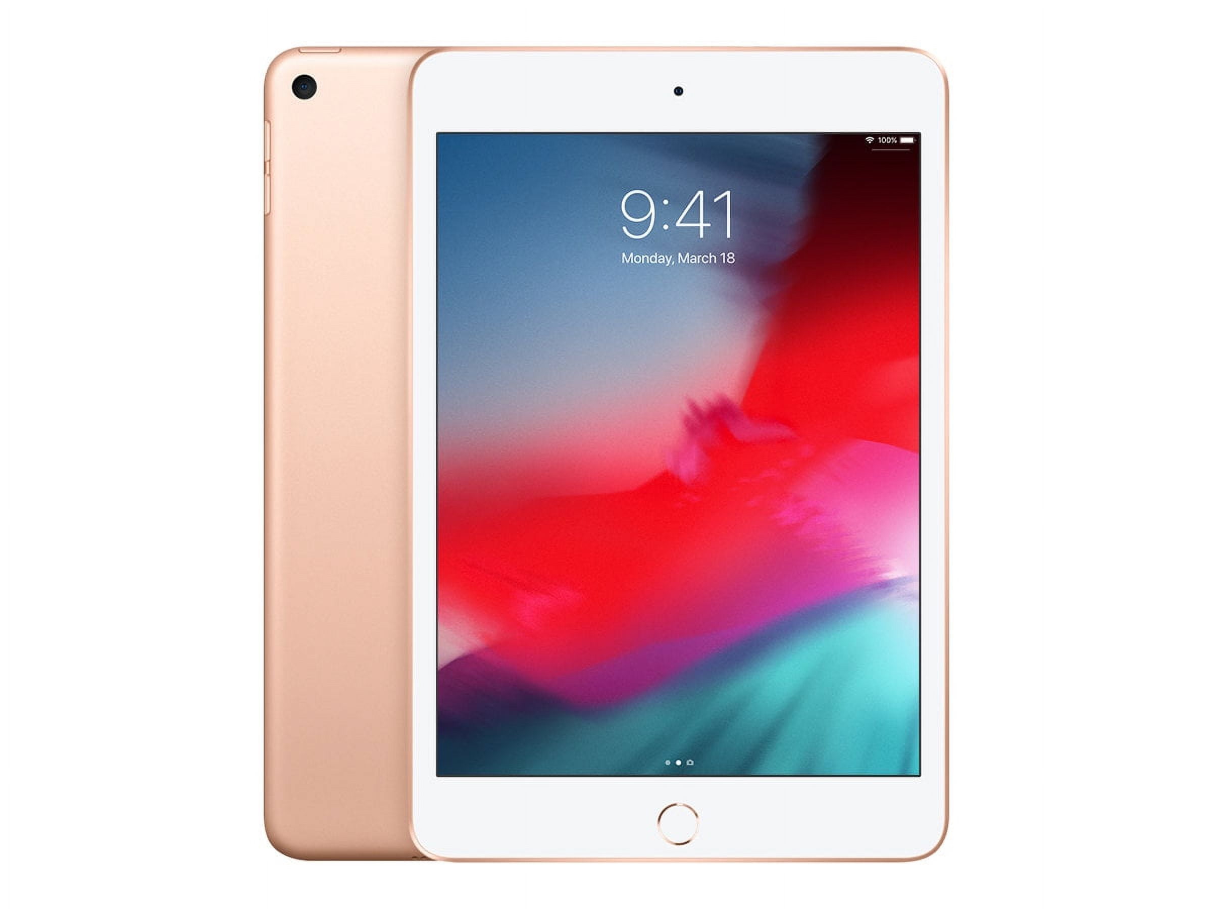 Restored Apple iPad mini 5 WiFi 5th generation tablet 64 GB 7.9 IPS (2048  x 1536) gold (Refurbished)